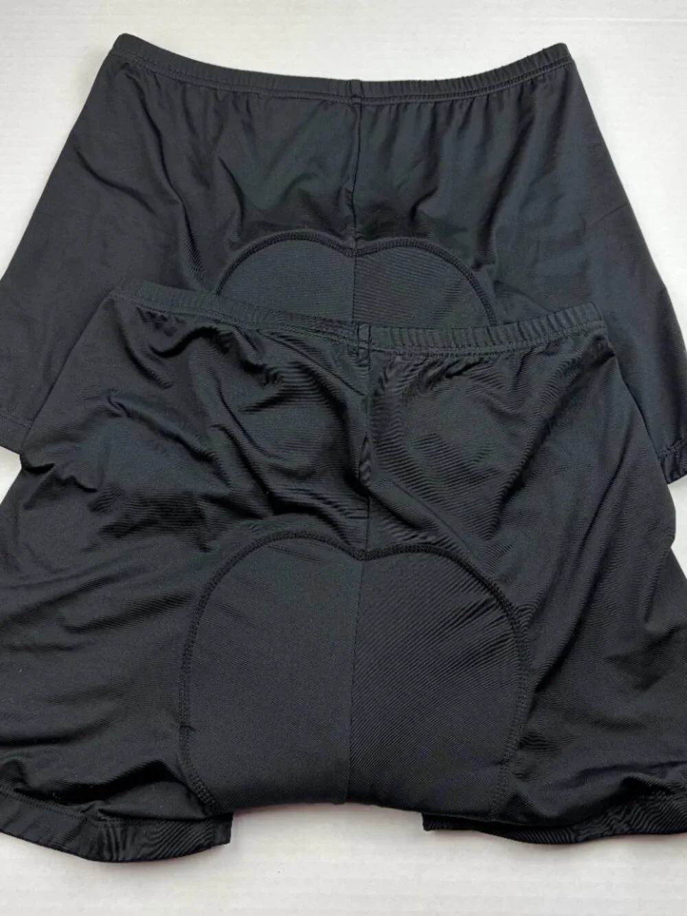 Baleaf Mens 3D Padded Bike Shorts in Black Size XL - 2 Pair